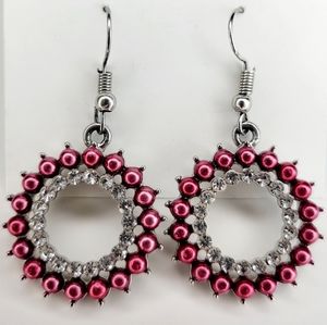 Pink Earrings